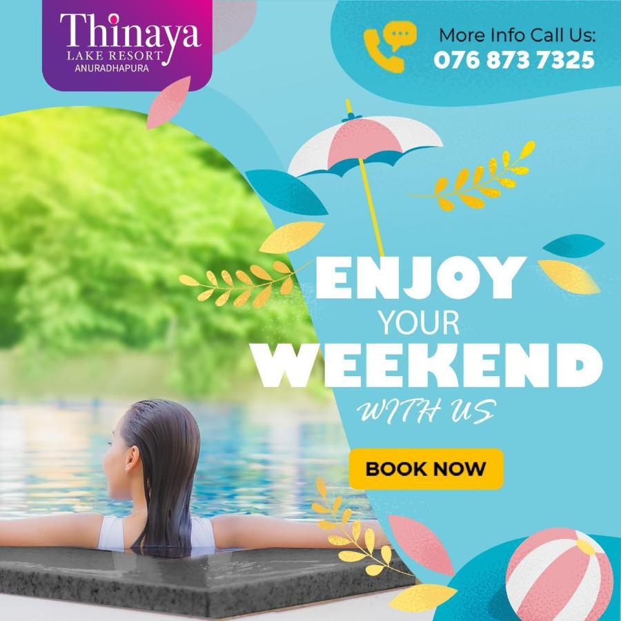 Thinaya Lake Resort Anuradhapura Esterno foto